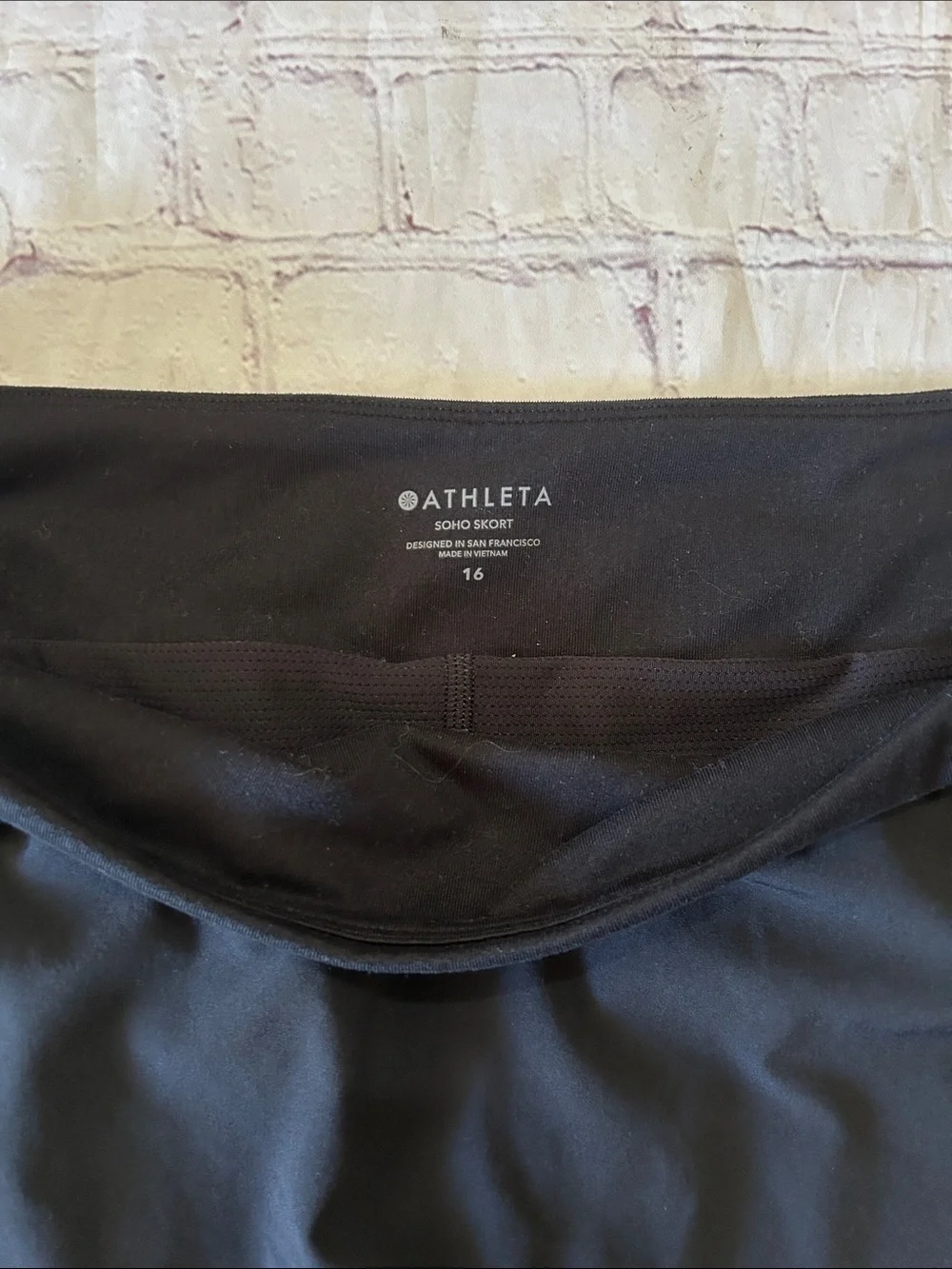 Athleta Women’s Soho Golf Athleisure Skort Black Size 16